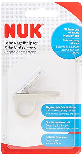 Aparador de Unhas para Crianças NUK 10256427 NUK - Banho e corpo - crianças, inox, branco