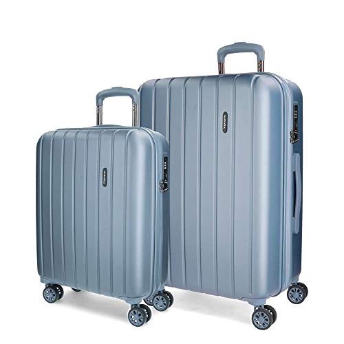 Conjunto de 3 Malas de Viagem MOVOM Wood (119 L) - Cinza MOVOM - Bolsas, carteiras e estojos - 119L, 15kg, 71x30x28cm, cinzento