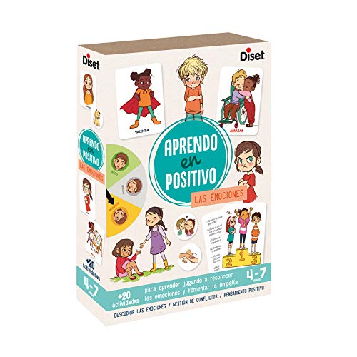 Livro Aprendo En Positivo Las Emociones de Ana Martín (Espanhol) Diset - Jogos - emoções, gestão emocional, material manipulativo