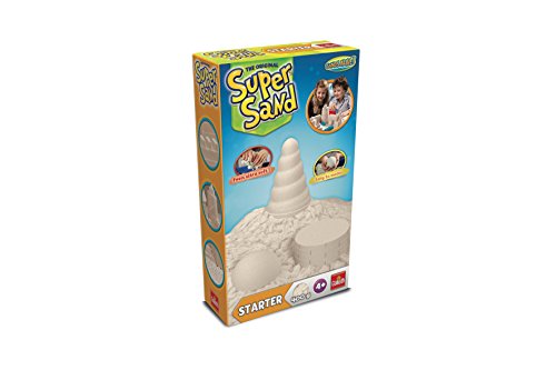 Kit de areia GOLIATH Super Sand Starter Set Goliath Toys - Jogos - areia, super sand, antibacteriana, sem secagem