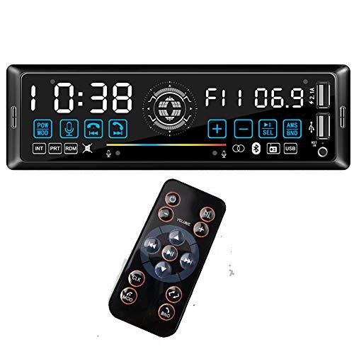 Autorrádio POLARLANDER PM-PL-01 (Bluetooth - 2 USB - Preto) PolarLander - Áudio - bluetooth, 2 usb, preto