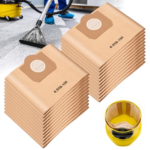 Bolsa para Filtro de Pó UCAMP 22 (Compatível com: Karcher) UCAMP - Acessórios de aspirador - compatível Karcher, filtro papel, filtro cartão, filtragem po