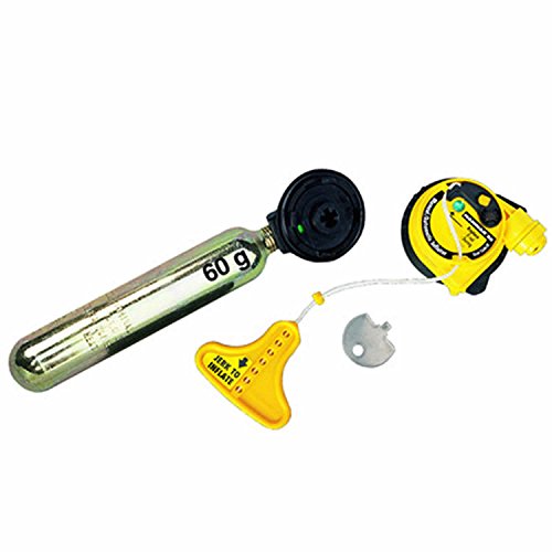 Kit de Recarga para Gilet Insuflável Plastimo 150 N Plastimo - Ferramentas - gilet insuflável, recarga, ar inflável, resgate