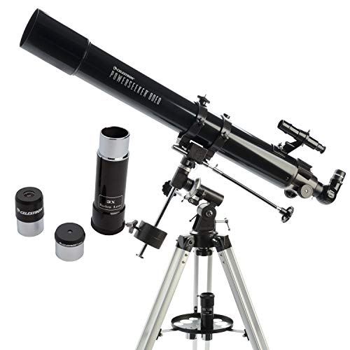 Telescópio CELESTRON Powerseeker 80eq (80 mm) Celestron - Telescópios - 80 mm, 8 cm, prisma revestido, ampliação máxima 45x
