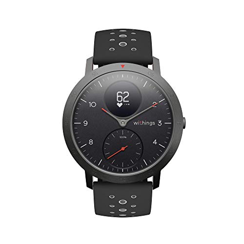 Relógio Desportivo WITHING Steel HR Sport (Bluetooth - Até 25 dias de autonomia - Preto) Withings - Monitores de atividade - bluetooth, 25 dias, preto