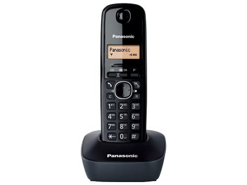 Telefone sem fio PANASONIC KX-TG1611 Preto Panasonic - Telefonia - sem fio, preto