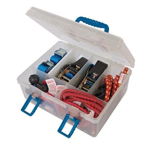 Conjunto de Correias e Cabos Elásticos SILVERLINE 671066 Silverline - Acessórios de hardware - correias, cabos elásticos, maletin resistente, fitas autoadesivas