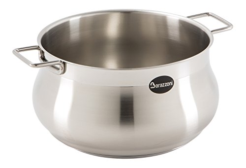 Panelas BARAZZONI 001002018 (Alumínio - Preto) Barazzoni - Panelas de molho - alumínio, 2,5 l, lavável, 18 cm