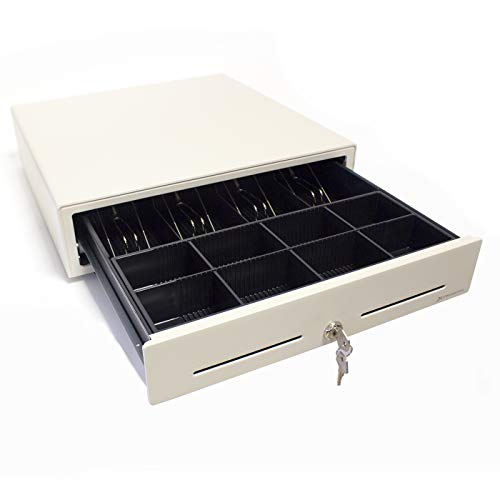 Caixa Registadora PHOENIX TECHNOLOGIES PHCAJONBLANCOM PHOENIX TECHNOLOGIES - Gavetas e bandejas de dinheiro - manual, aço inoxidável, branco, bege, 8 compartimentos