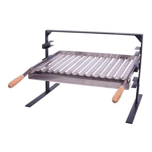 Suporte para Churrasco a Carvão FLORES CORTES Flores Cortés - Eletrodomésticos - inoxidável, 10 kg, compartimento, cinzas