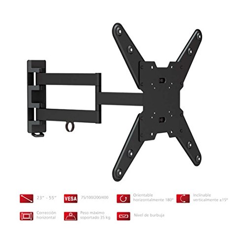 Suporte de Parede para TV FONESTAR 1EXTENSIBLE (46'' - Até 35 Kg) FONESTAR - Suportes para tv e monitor - suporte parede tv, fonestar, extensível, 46 polegadas, 3,5 kg