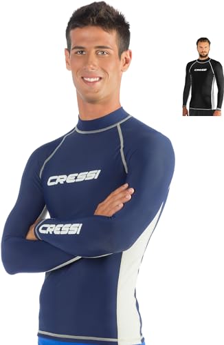 Rash Guard para Homem CRESSI Manga Longa (L) Cressi - Rash guards e camisetas de natação - rash guard, homem, longo