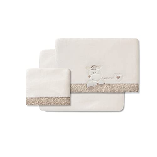 Lençol de Cama CORALINA (Bege - Algodão - 60 x 120 cm) Various - Lençóis - algodão, bege, 60x120 cm