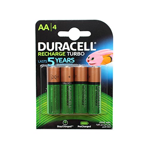 Pilhas Recarregáveis DURACELL Aa 4Supreme Duracell - Baterias - recarregáveis, lítio-cobalto, autonomia, 1000 ciclos
