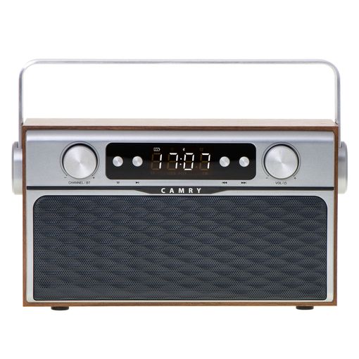 Rádio CAMRY CR1183 (Preto - Digital - FM/AM - Pilhas) Camry - Alto-falantes - digital, fm/am, usb, cartões sd, bateria