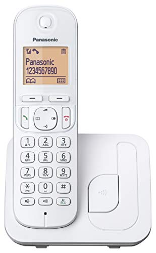Telefone sem fio PANASONIC KX-TGC210ES Preto, branco Panasonic - Telefonia - sem fio, preto, branco