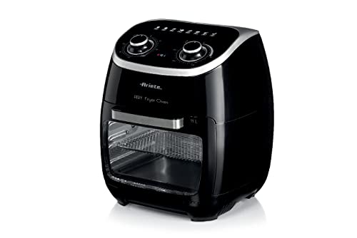 Fritadeira sem Óleo Ariete 4619 | Preto (Pequeno Almoço) Ariete - Fritadeiras - 11 l, 80-200 °C, 2000 W, 3 grelhas