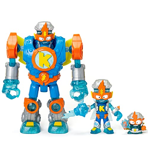 Boneco Supertings Rivals Of Kaboom Superbot Kazoom Power MAGICBOX - Bonecos de ação e brinquedo - boneco, supertings, rivals of kaboom, superbot kazoom power, luzes, sons