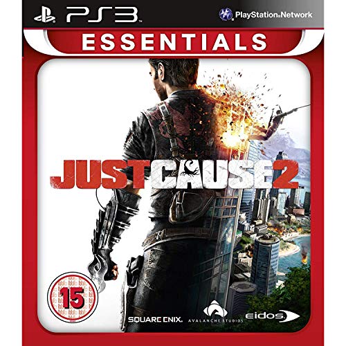 Jogo PS3 Just Cause 2 Essentials (M18 - Ação/aventura) Square Enix - Dvds de filmes e programas de televisão - PS3, just cause 2, essentials, m18, ação, aventura