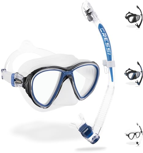 Conjunto de Snorkeling CRESSI Quantum+Itaca Ultra Dry (Tamanho Único) CRESSI-SUB - Conjuntos de equipamento de mergulho e snorkeling - snorkeling, quantum, ultra dry
