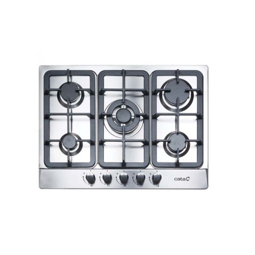 Placa de Gás CATA LGI 7041 X (Gás Natural - 68 cm - Inox) CATA - Cooktops - gás natural, 68 cm, inox