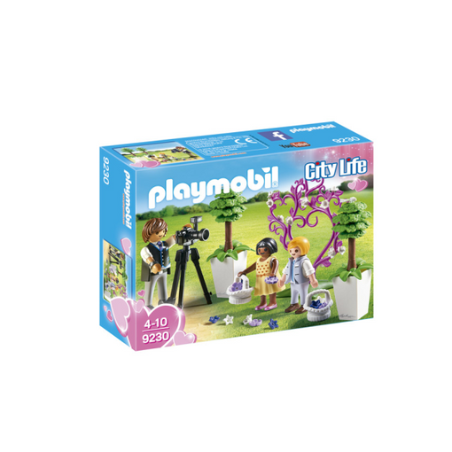 Playmobil City Life 9230 Noivos e Fotógrafo PLAYMOBIL - Conjuntos de brinquedos - playmobil, city life, noivos, fotógrafo, figurinhas
