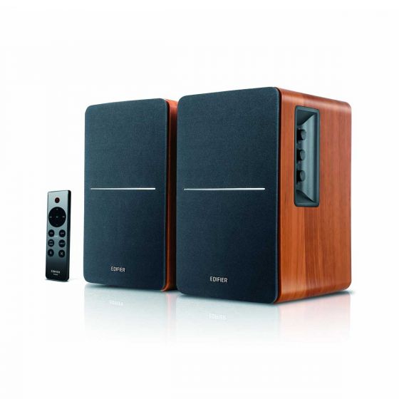 Colunas Edifier R1280DBS | Castanho (Colunas) Edifier - Alto-falantes - subwoofer, bluetooth 5.0, jack 3.5 mm, comando à distância