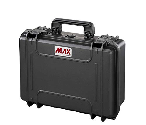 Mala PEREL Rígida (Universal - Preto) Max Cases - Caixas de ferramentas - rígida, universal, preto, espuma