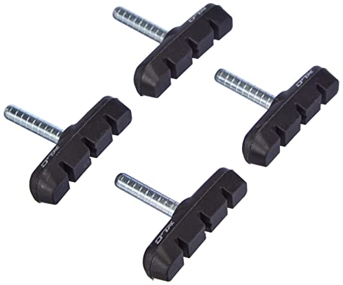 Travões para Bicicleta XLC Cantilever Brake Pads BS C02 4 Peças XLC - Peças de freio de bicicleta - fecho, preto, alumínio, universal