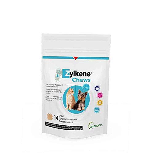 Suplemento Alimentar VETOQUINOL Zylkene (14 unidades) VETOQUINOL - Vitaminas e suplementos para animais de estimação - suplemento, alimentar, vetoquinol zylkene, cães, estresse, nervosismo