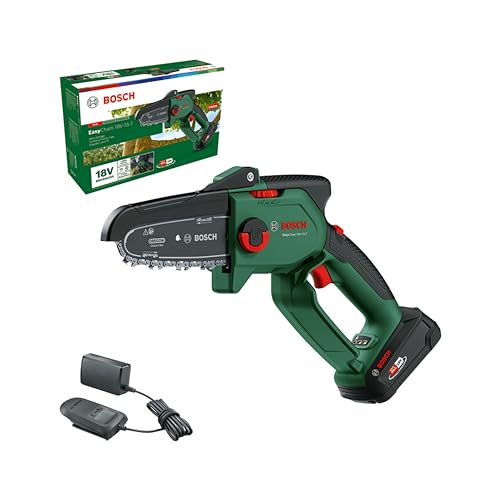 Motosserra BOSCH EasyChain 18V-15-7 (Sem Fio - 0-3 m/s) Bosch - Motosserras - sem fio, 18v, 0-3 m/s, autonomia 150 min