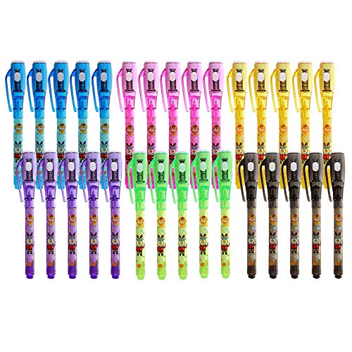 Marcadores UV Invisible com Lápis de Carvão 30 Unidades MaIeDen - Canetas - UV, invisível, 30 unidades, lápis de carvão