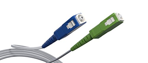 Cabo Fibra Ótica ALCASA (5 m - Branco) LINEAIRE - Cabos de rede - fibra ótica, branco, 5 m