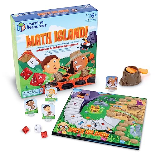 Jogo Educativo LEARNING RESOURCES La Isla Sumas Y Restas Años Learning Resources - Jogos - jogo educativo, sumas e subtrações, cartas de aventura, cartas de desafio