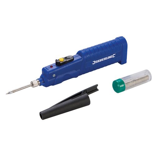 Máquina de Soldar Inversora SILVERLINE 8W Silverline - Ferros de soldar - 8W, automática, resfriamento, pilhas