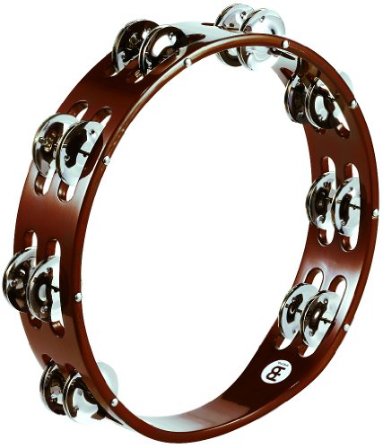 Tamborin MEINL Ta2Ab African Brown (Bateria) Meinl Percussion - Percussão manual - tamborin, meinl, ta2ab, african brown, bateria