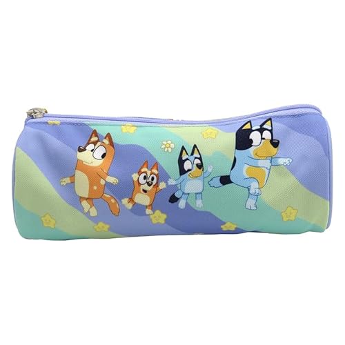 Estojo CYP BRANDS Bluey (Azul - Poliéster) CYPBRANDS - Estojos para canetas e lápis - azul, poliéster, animal, documentos