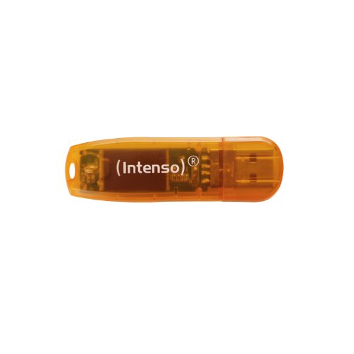 Pen USB INTENSO Rainbow Line (64 GB - USB 2.0) Intenso - Pen drives usb - 64 gb, usb 2.0, Type-A, 28 MB/s