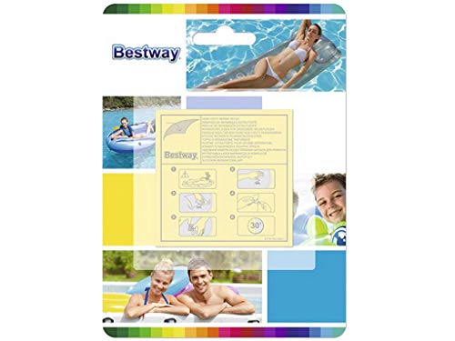 Kit de reparo de fortes patches BESTWAY (10 unidades) Bestway - Móveis de exterior - 10 unidades, extra-fortes, auto-adesivos, resistente à água
