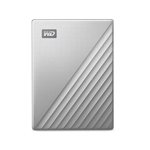 Disco HDD Externo WESTERN DIGITAL My Passport Ultra for Mac (Prateado - 5 TB - USB 3.1) Western Digital - Discos rígidos - 5 TB, HDD, USB 3.1, prateado