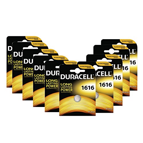 Pilha Recarregável DURACELL 1616 (Lítio) Duracell - Baterias - litio, 3V, cr1616, 55 mAh