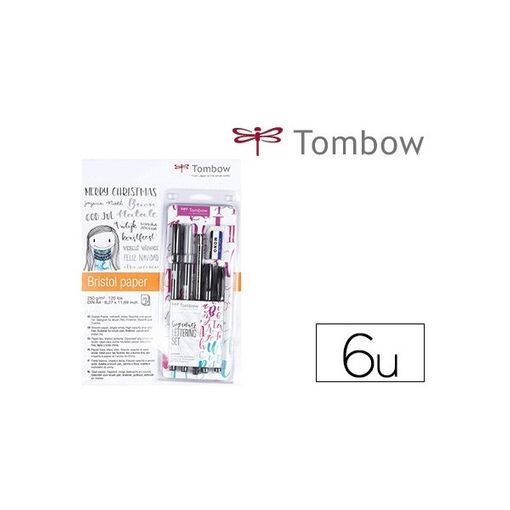 Caneta de Feltro TOMBOW Lettering Set - Beginner Tombow - Canetas - caneta, feltro, lettering, beginner