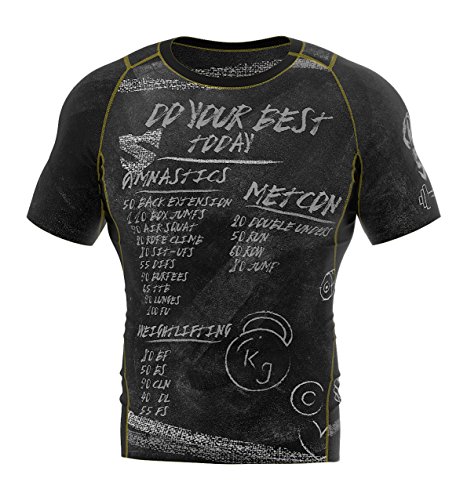 T-shirt para Homem SMMASH Wod Preto para Mixed Martial Arts (L) SMMASH X-WEAR - Camisas e tops - homem, preto, mma