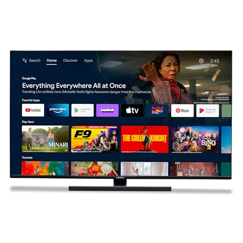 TV MEDION MD31171 (QLED - 50'' - 125 cm - 4K Ultra HD) MEDION - Televisores - qled, 50 polegadas, 4k ultra hd
