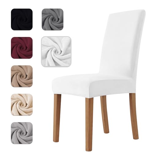 Conjunto de 4 Almofadas HOMEMANIA Homebliss (Branco - Poliéster) Homebliss - Capas de sofá - conjunto, almofadas, homemia, homebliss, branco, poliéster