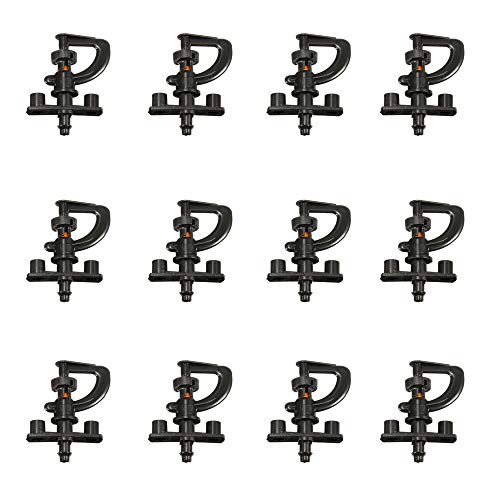Aspersor de jardim JINXM 12 peças (Jardinagem) JINXM - Aspersores e cabeças de aspersor - 12 peças, 3 m, 5-6 m, 1,6 mm
