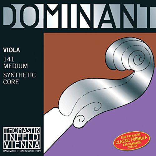 Thomastik Corda de violino D4 Medium Dominant Dominant Strings - Acessórios para instrumentos de cordas de orquestra - nylon, suave, durável