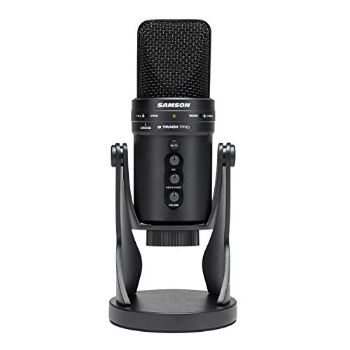 Microfone SAMSON TECHNOLOGIES Sagm1 Upro G De Track Pro Preto Samson - Microfones - microfone, condensador, 2 canais, usb