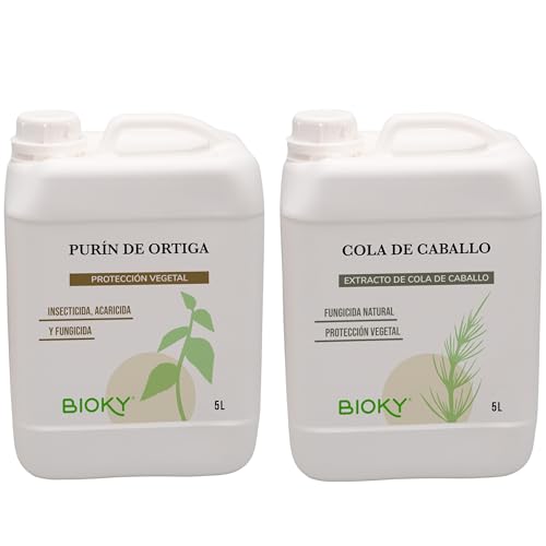 Suplemento Alimentar BIOKY Purin De Ortiga (5 L) Bioky - Adubos - ortiga, clorose, fermentação, defesa natural