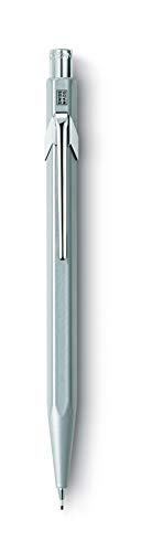 Caneta de Tinta Permanente CARAN D'ACHE 844 Classic Grey Caran d'Ache - Lápis mecânicos - tinta permanente, alumínio preto, ponta hexagonal, recarregável